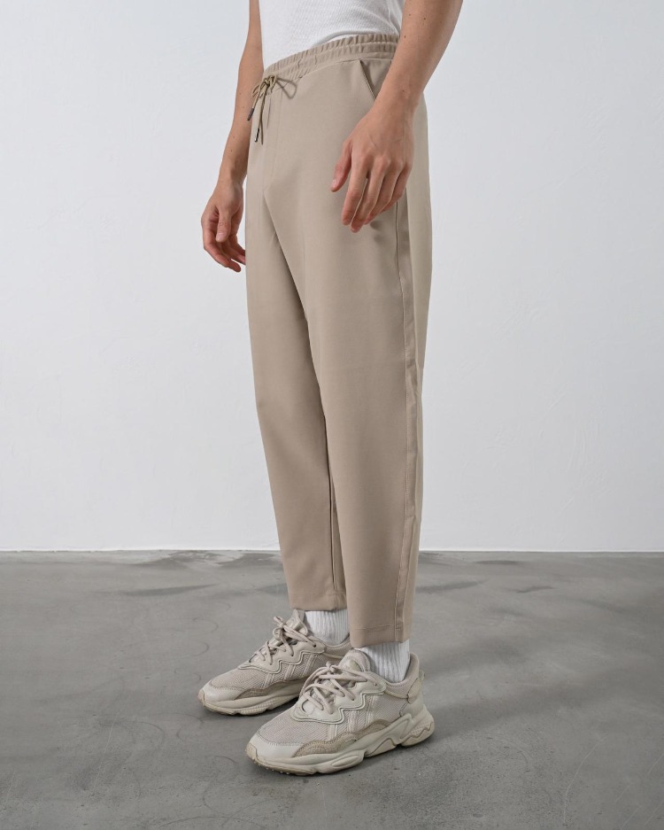 Bej Basic Jogger