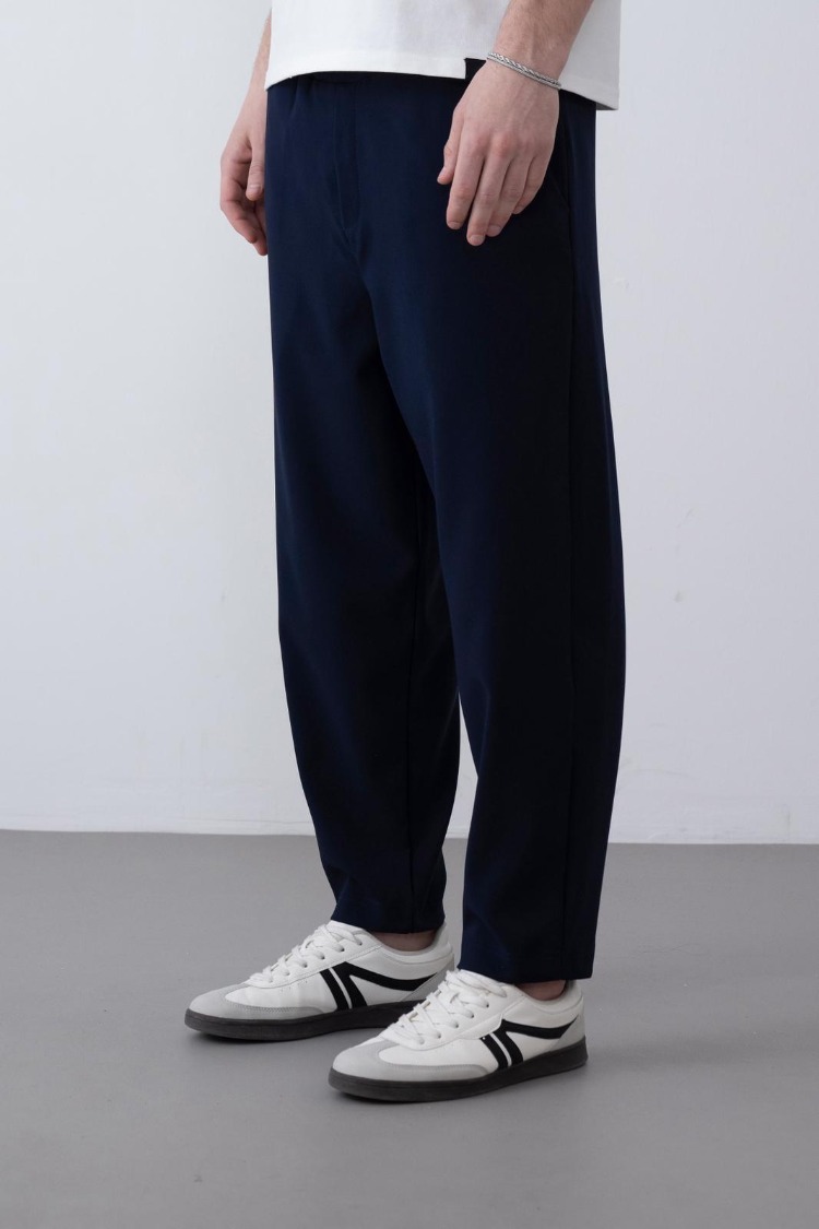 Lacivert Basic Jogger
