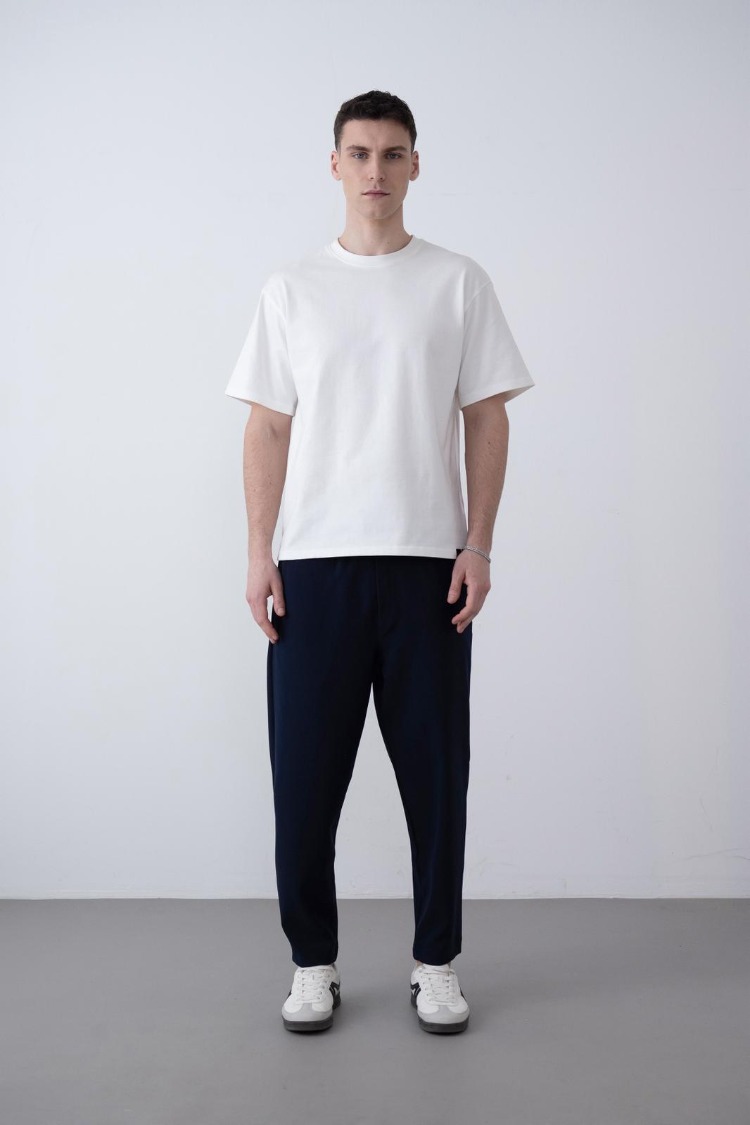 Lacivert Basic Jogger