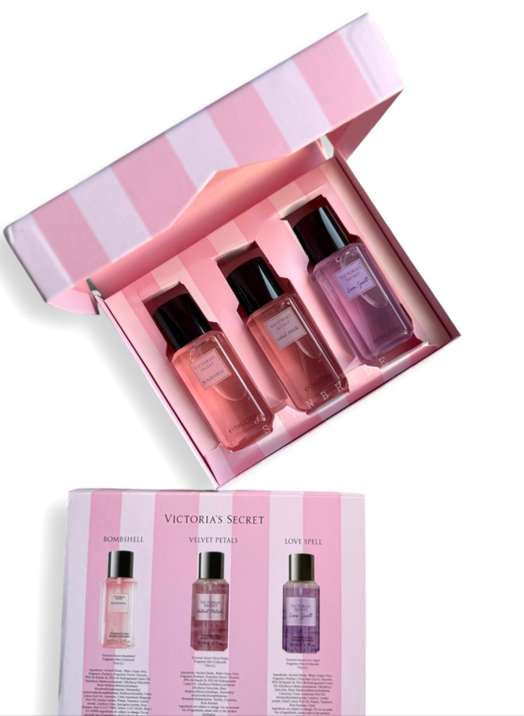 VS İthal Mini Vücut Spreyi Hediye Seti / Bombshell-Velvet Petals - Love Spell