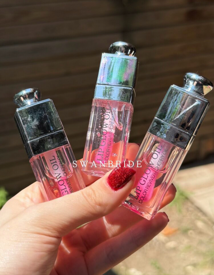 DIOR Addict Lipglow oil Dudak bakım yağı 001 Pink