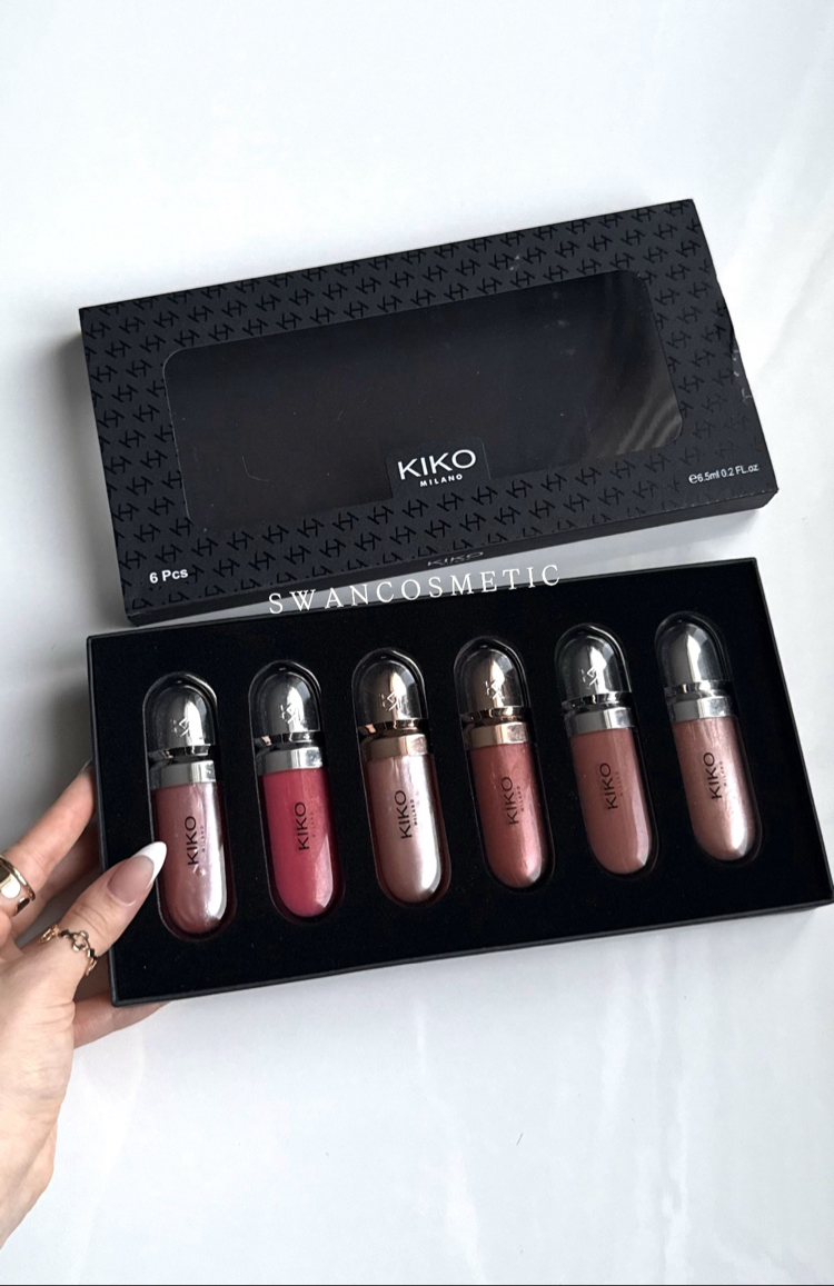 Kiko Glossy Lip Set / İthal 6’lı Premium Gloss Seti