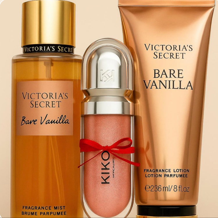 VS Krem & Sprey Kiko Gloss’lu Hediye Seti
