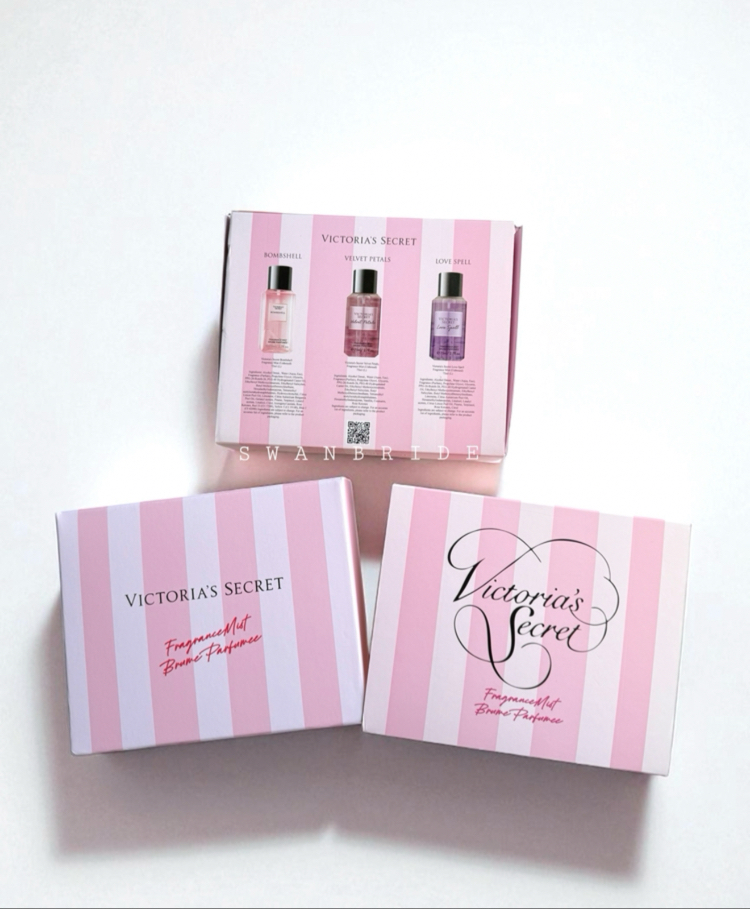 VS İthal Mini Vücut Spreyi Hediye Seti / Bombshell-Velvet Petals - Love Spell