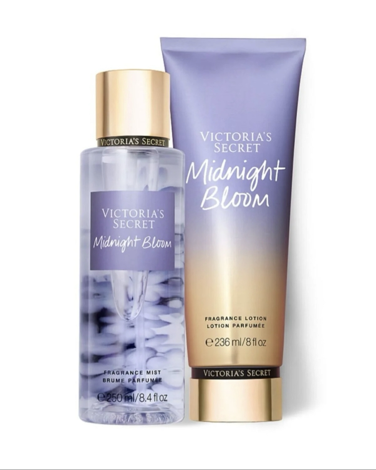 VS Eski Sezon Midnight Bloom Vücut Spreyi & Krem İkili Set