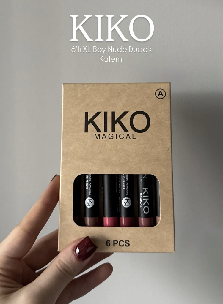 Kiko 6’lı XL Dudak Kalemi