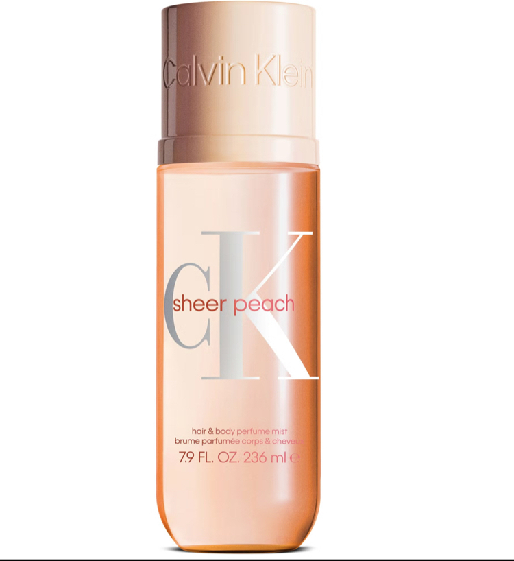 Calvin Klein Hair & Body Perfume Mist / Sheer Peach