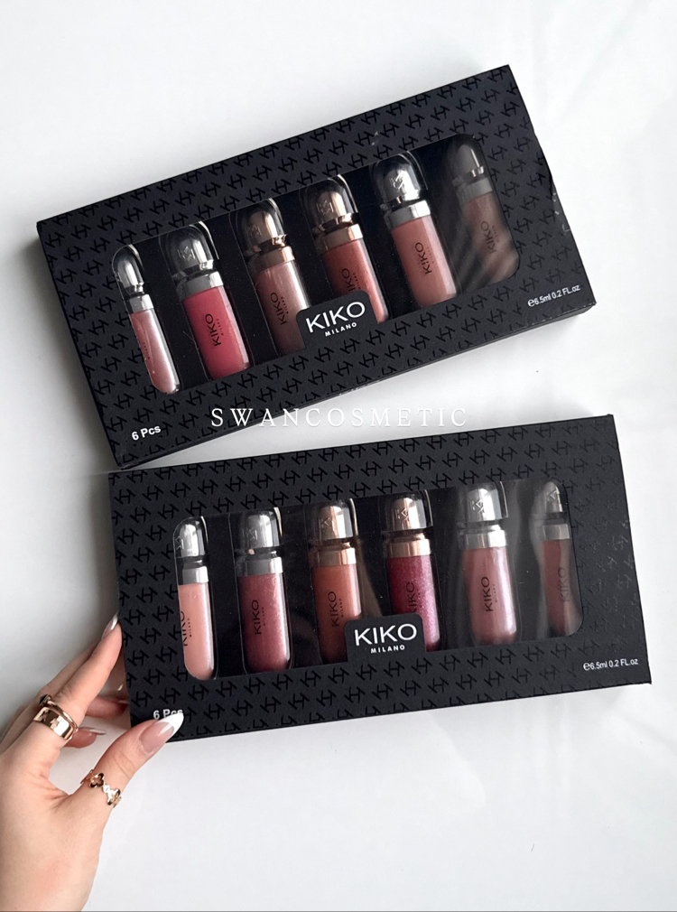 Kiko Glossy Lip Set / İthal 6’lı Premium Gloss Seti