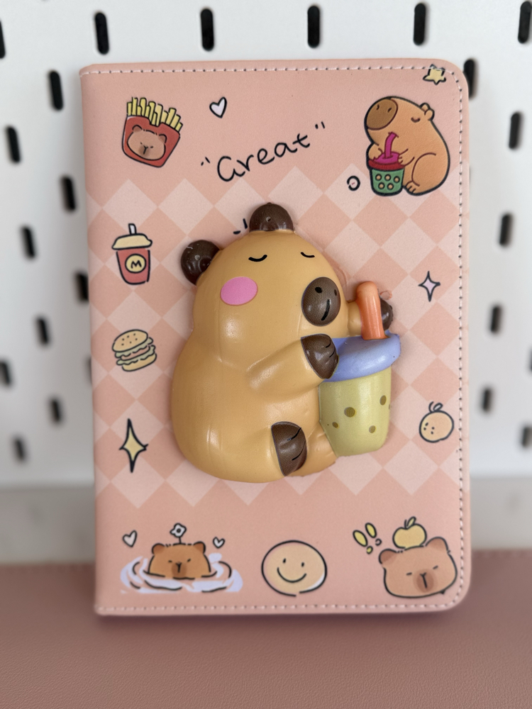 Kuromi /Capy bara Sukuşi defter