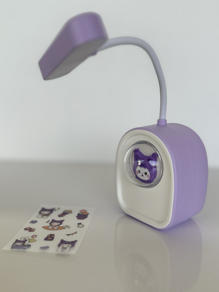 Kuromi Masa Lambası (Stickerlı)