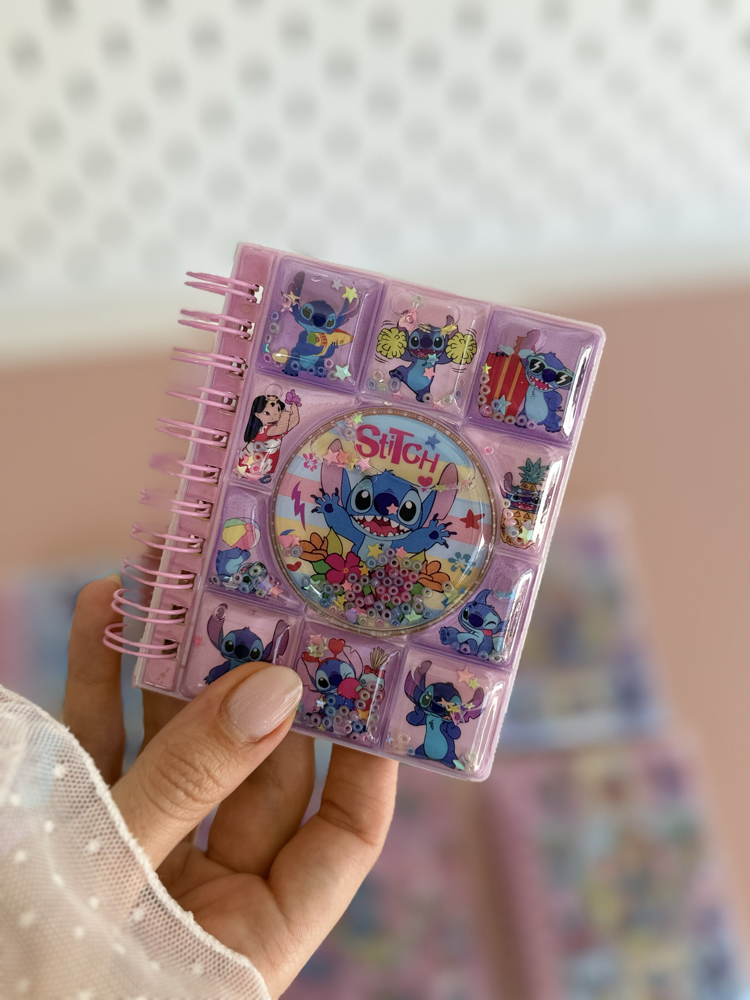 Stitch sulu kapak defter