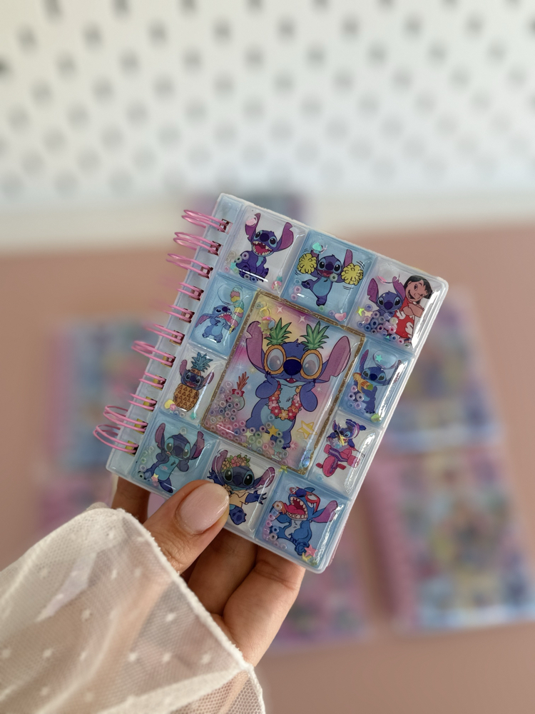 Stitch sulu kapak defter