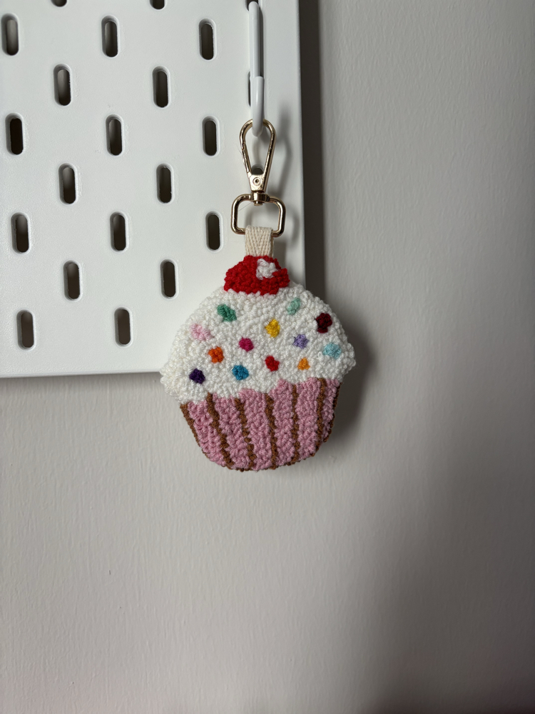 Cupcake Anahtarlık