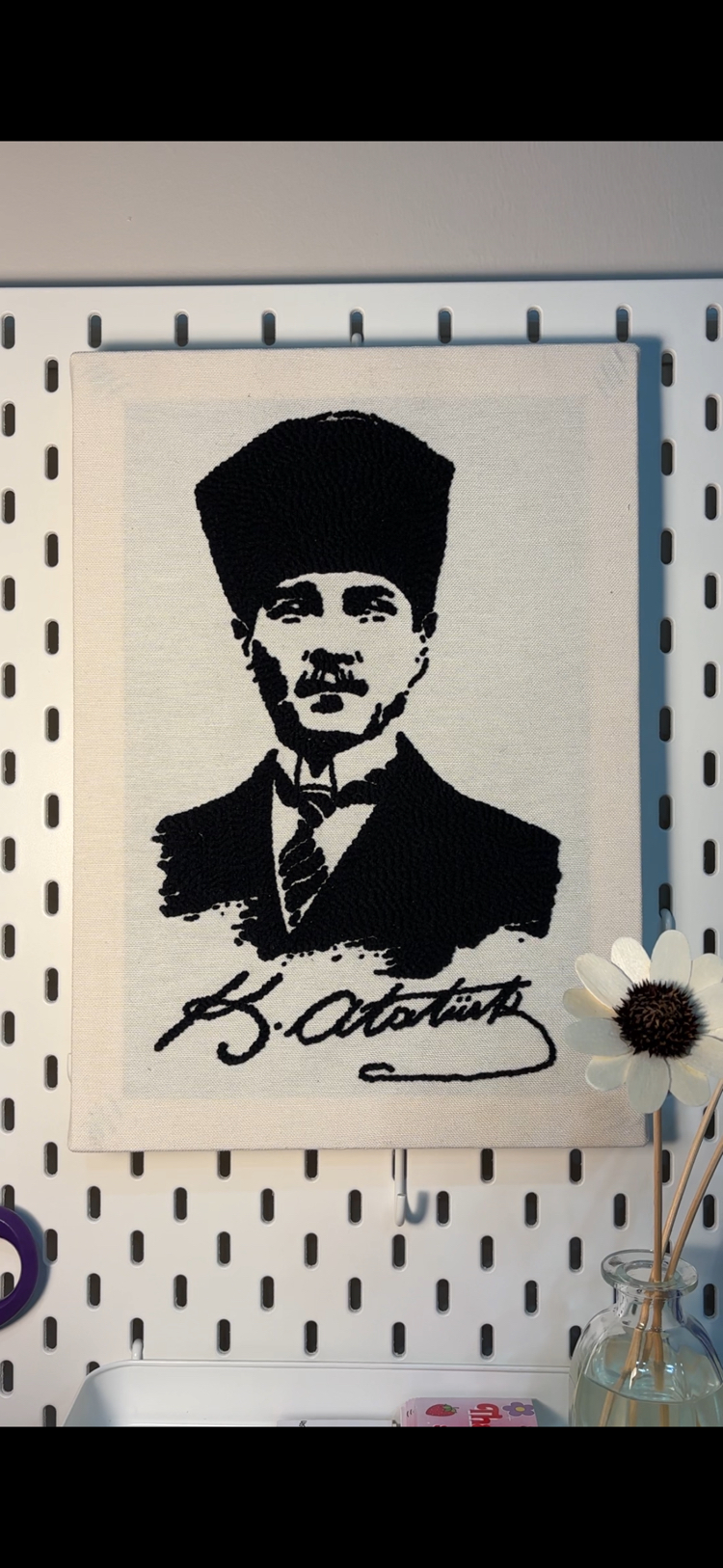 Tuval Atatürk portre