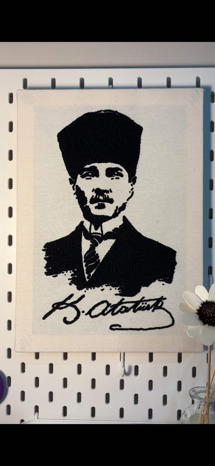 Tuval Atatürk portre