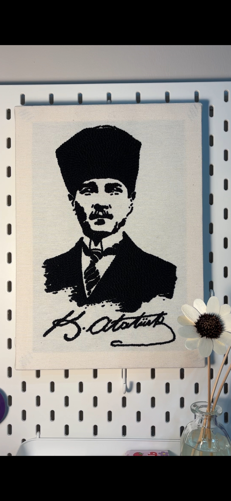 Tuval Atatürk portre