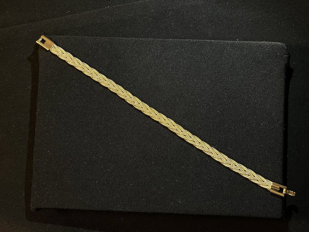 xuping hasır model gold bileklik