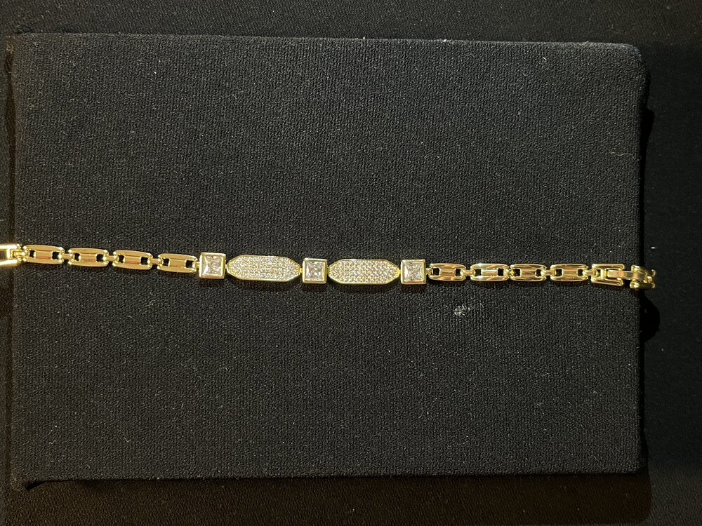 xuping taşlı gold bileklik
