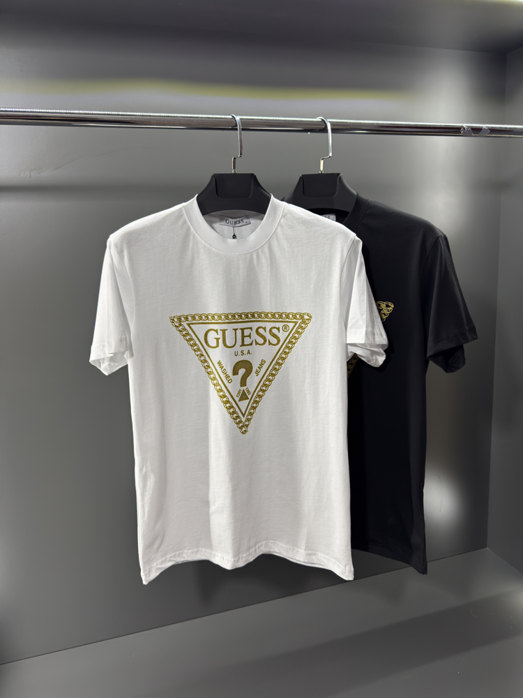 Guess Premium T-Shirt Beyaz