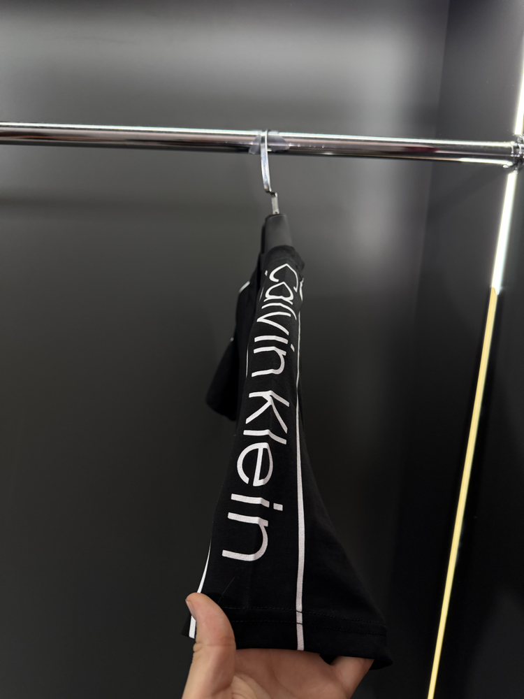 Calvin Klein Premium Yakalı T-shirt Siyah