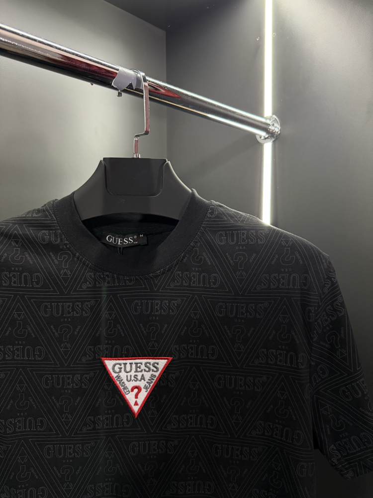 Guess Premium T-Shirt Siyah