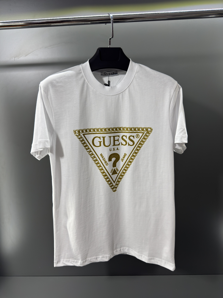 Guess Premium T-Shirt Beyaz