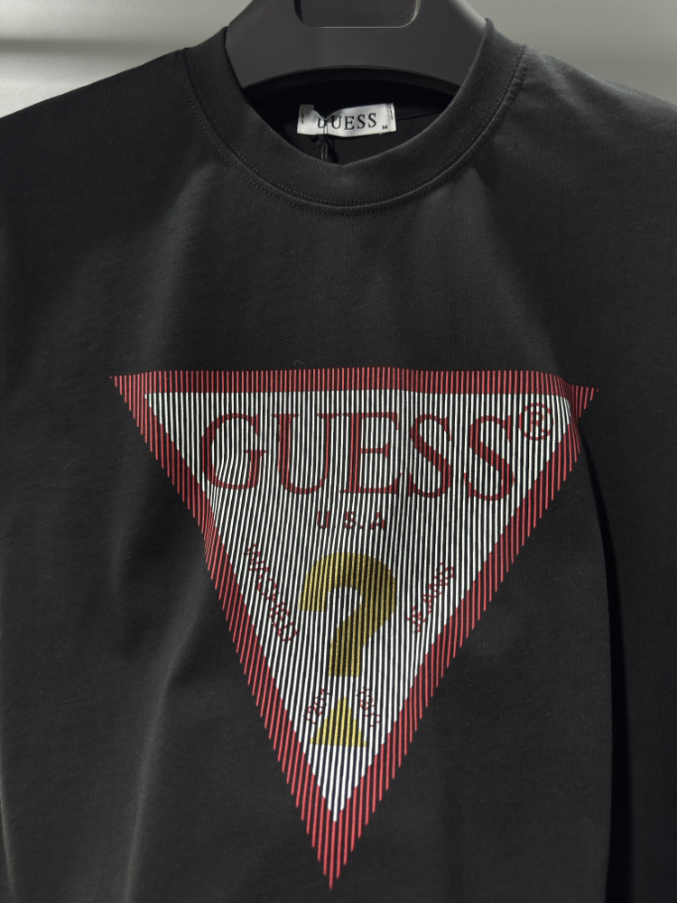 Guess Premium T-Shirt Siyah