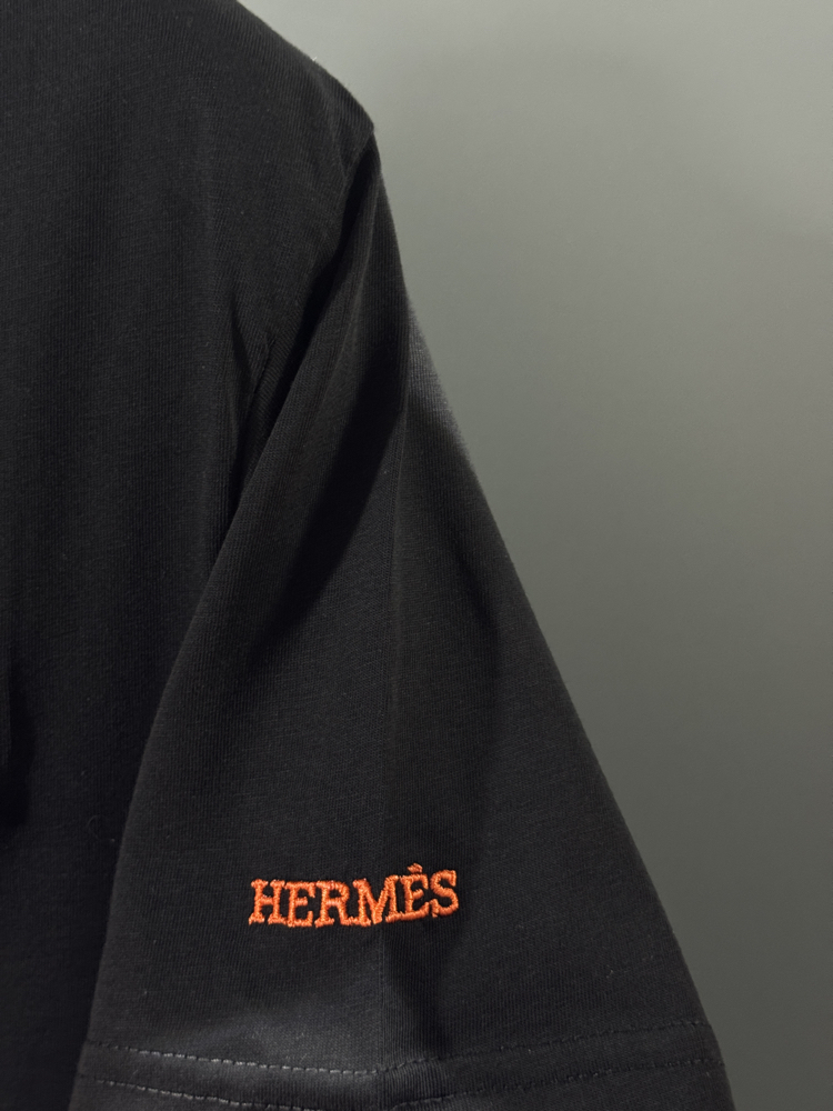 Hermes Premium T-Shirt Siyah
