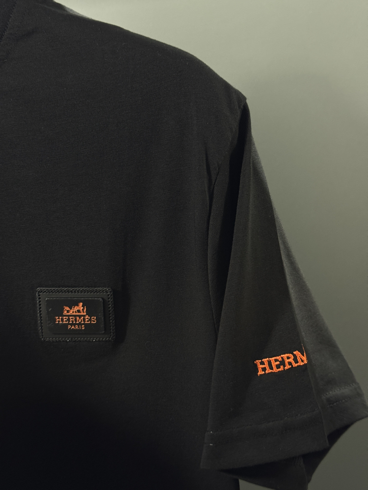 Hermes Premium T-Shirt Siyah