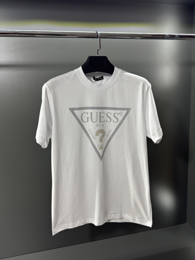 Guess Premium T-Shirt Beyaz