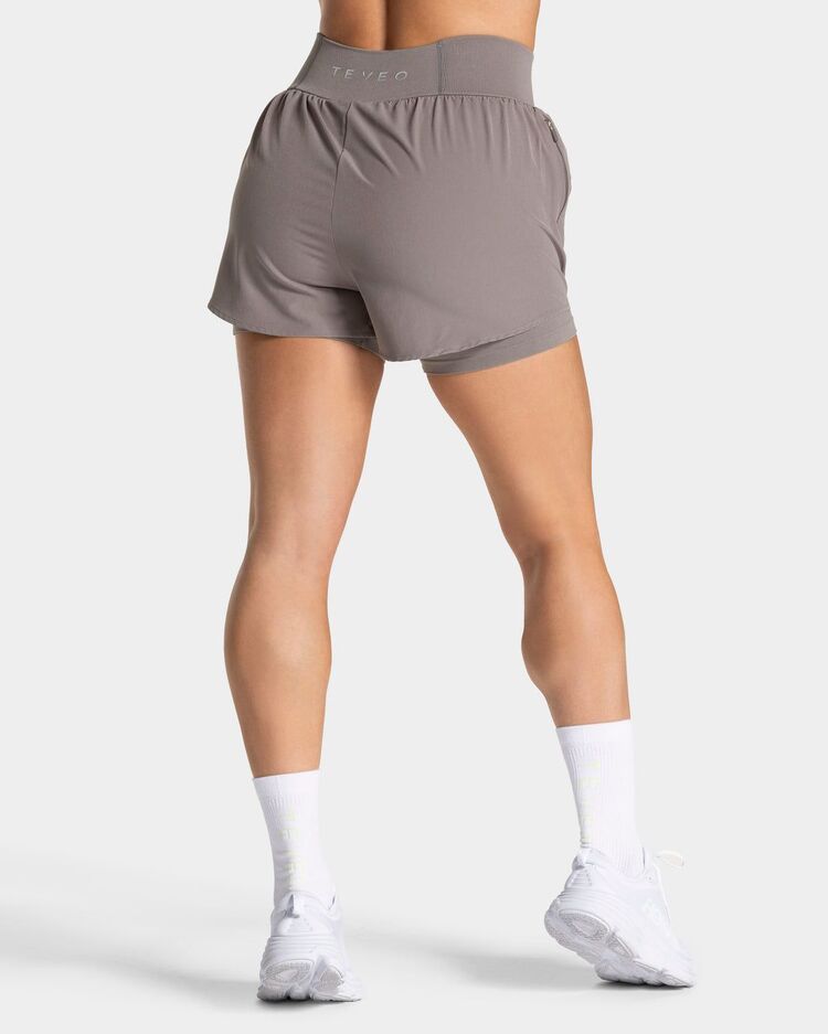 Teveo Endorphin 2in1 Shorts - Mocha