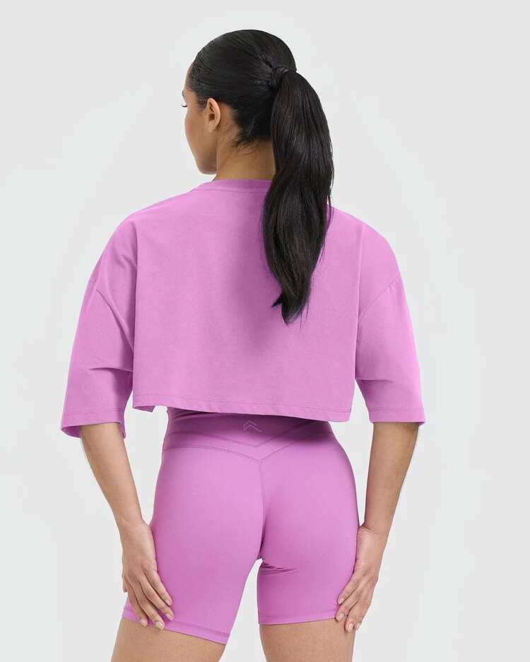 Oneractive Klasik Crop Tişört