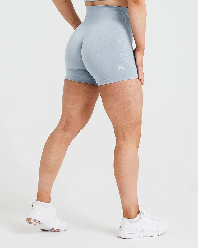 Oneractive Düz Model Şort Buz Gri