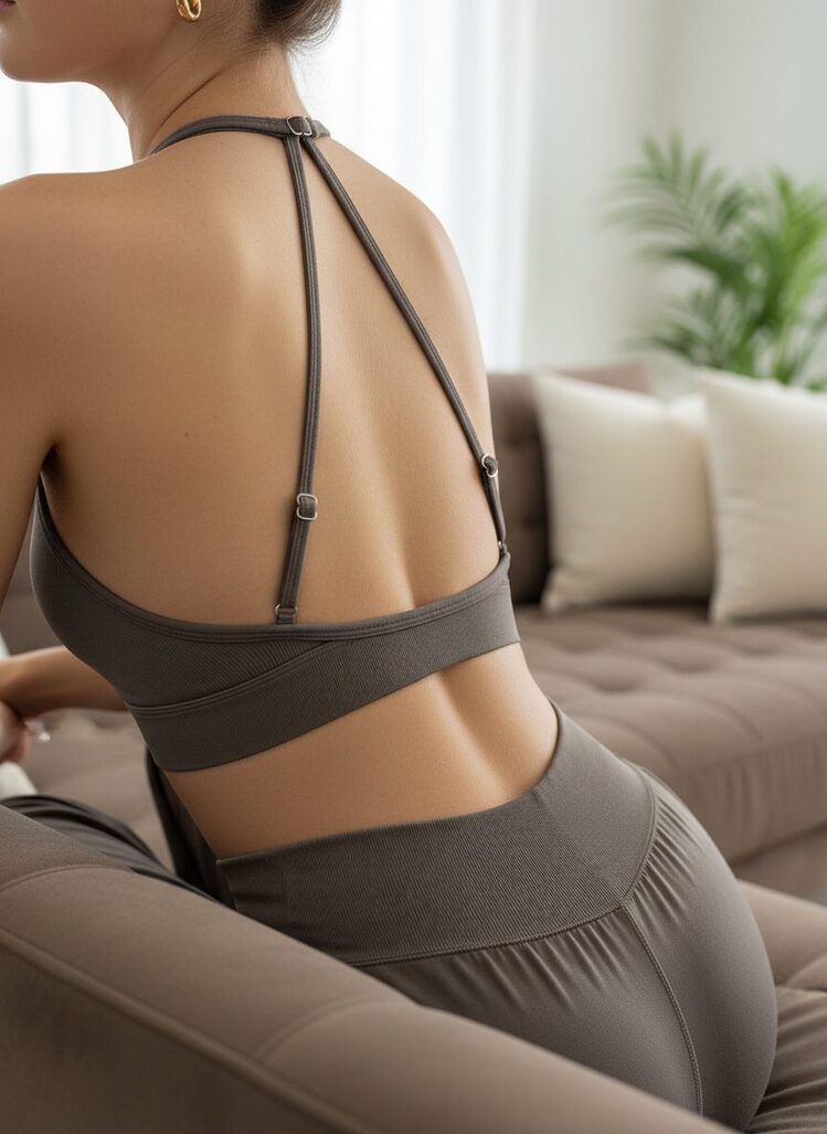Aniri Seamless Spor Bra - Antrasit