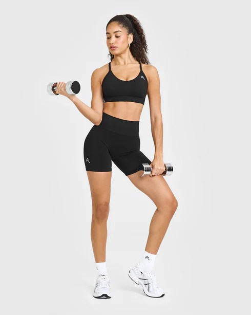 Oner Active Effortless Seamless Shorts - Black (Siyah)