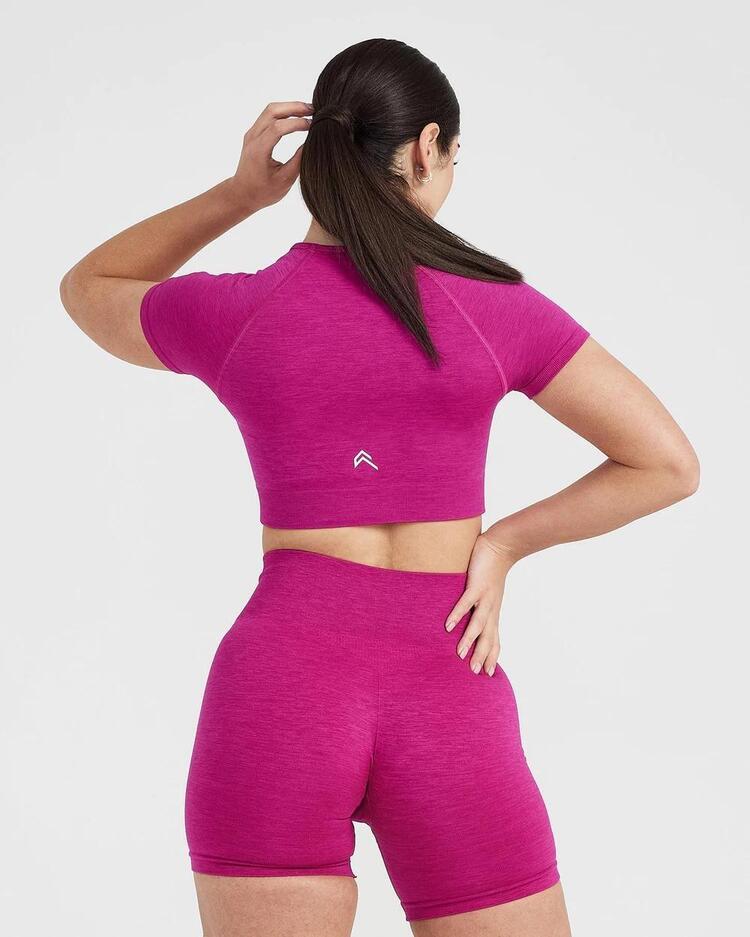 Oneractive Crop Kısa Kol
