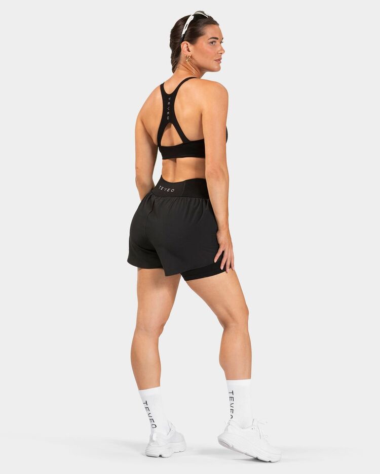 Teveo Endorphin 2in1 Shorts - Black