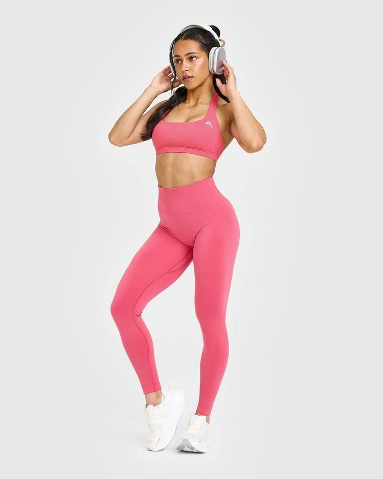 Oner Active Effortless Seamless Leggings - Coral Pink