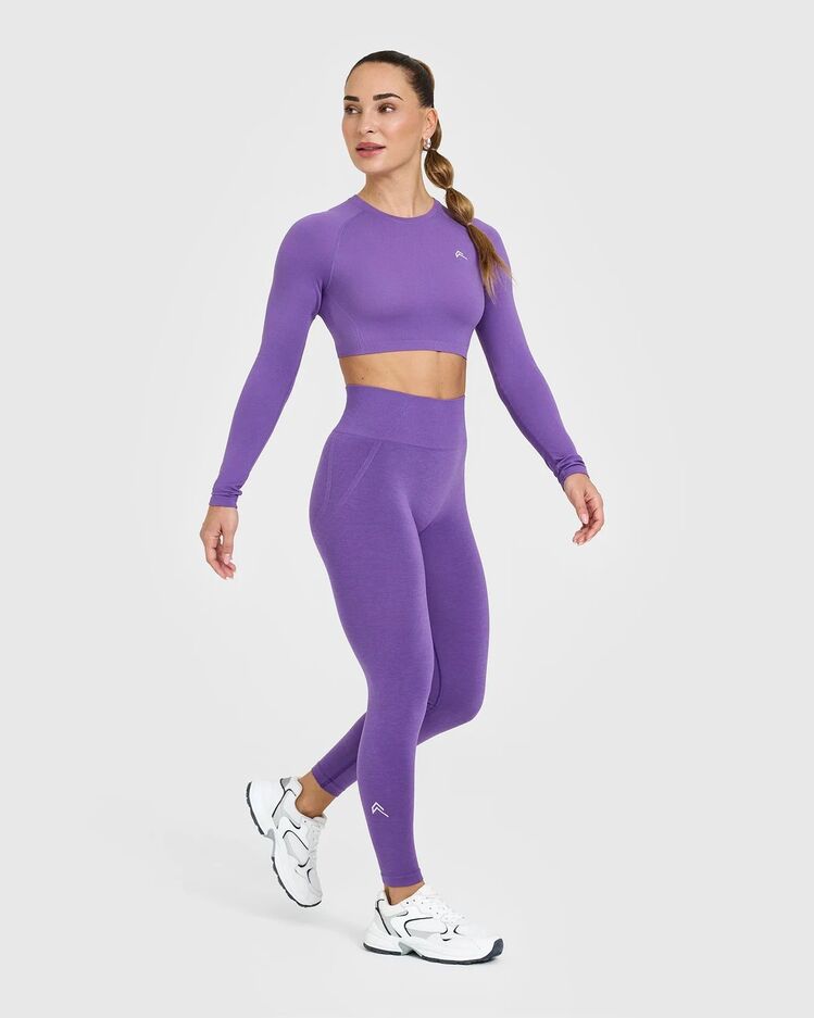 Oner Active Effortless Seamless Leggings - Orchid Purple (Mor)