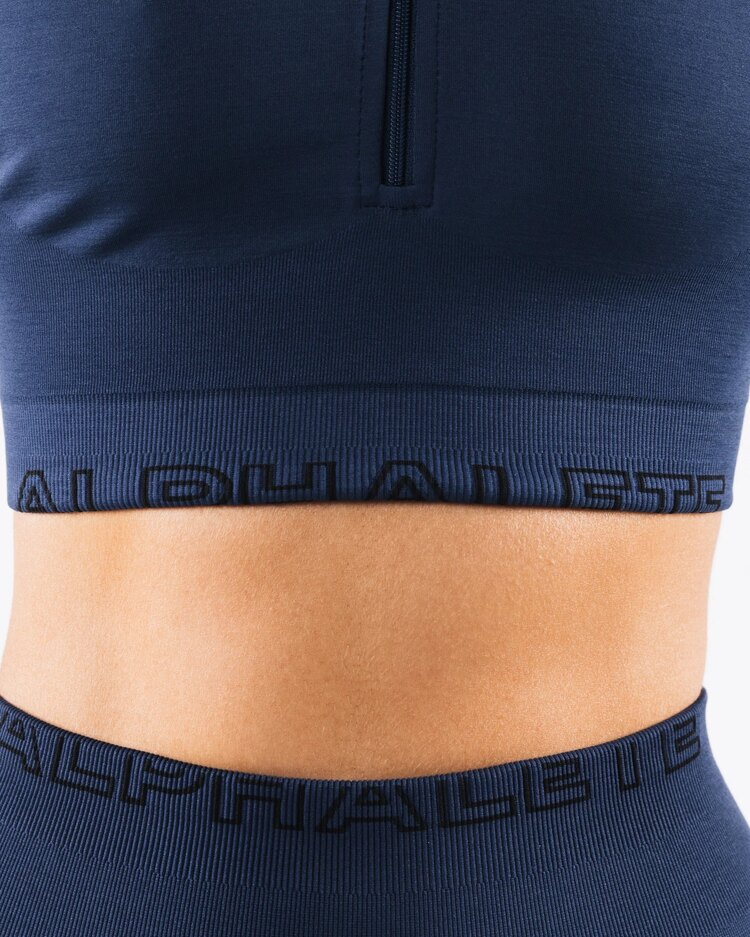 Alphalete Fermuarlı Bra