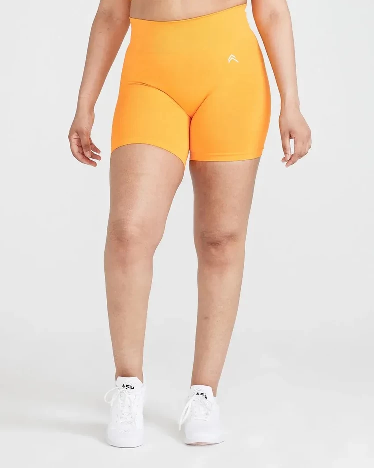 Oneractive Düz Model Şort Turuncu