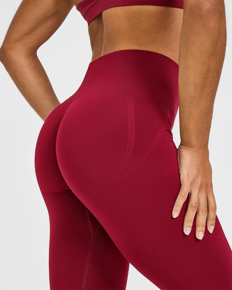 Oner Active Bordo Seamless Spor Tayt