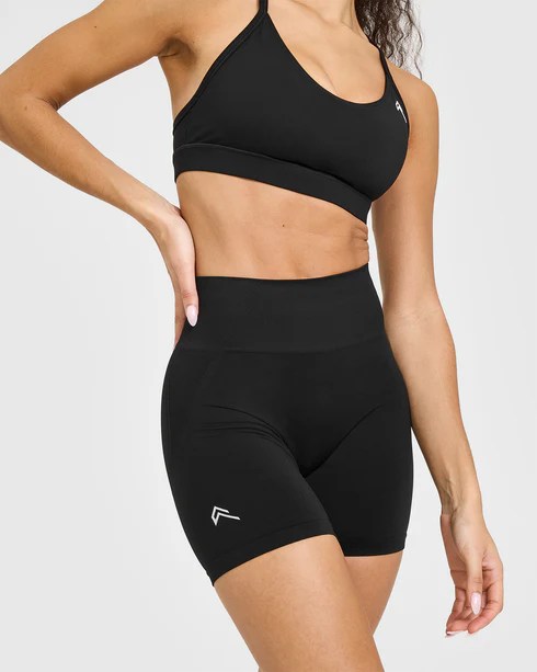 Oner Active Effortless Seamless Shorts - Black (Siyah)