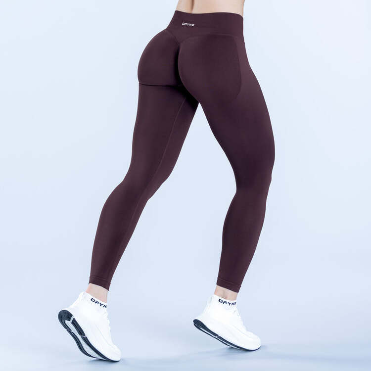 DFYNE Bordo Impact Leggings - Şekillendirici ve Toparlayıcı Spor Tayt