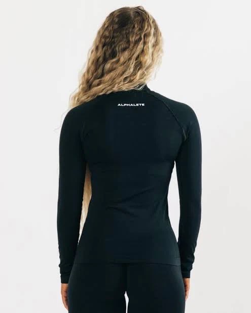 Alphalete Yarım Fermuarlı Body