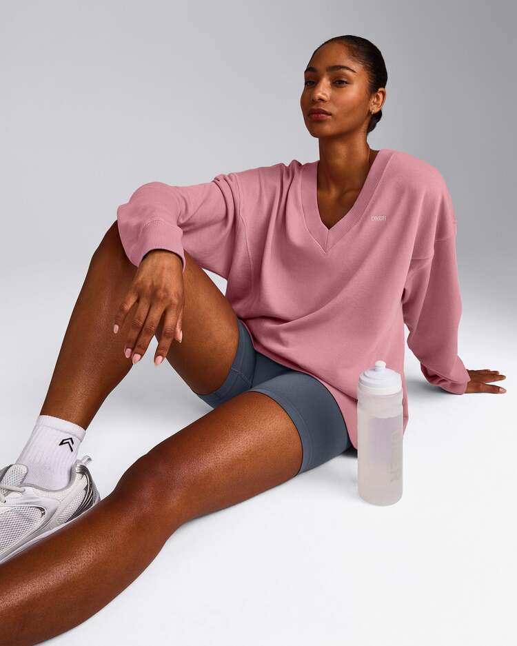 Oner Active Vintage V Yaka Sweatshirt