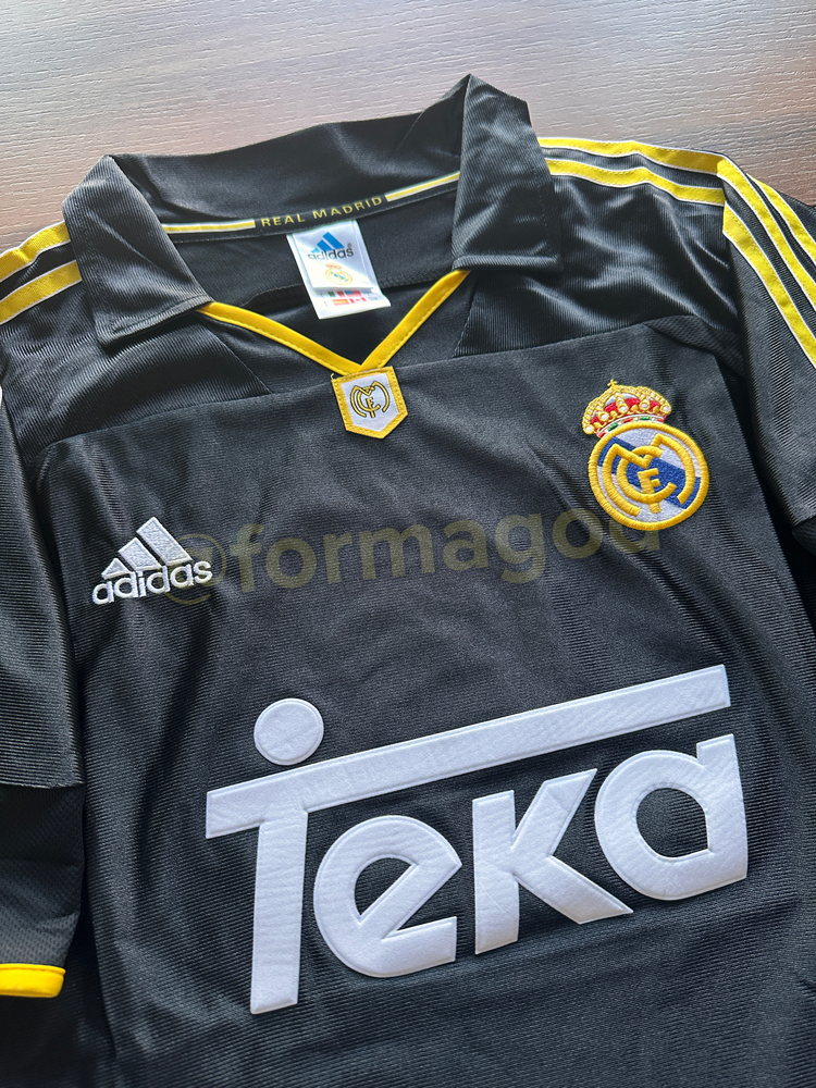 Real Madrid 1999/2000 Retro Premium Kalite Deplasman Forma