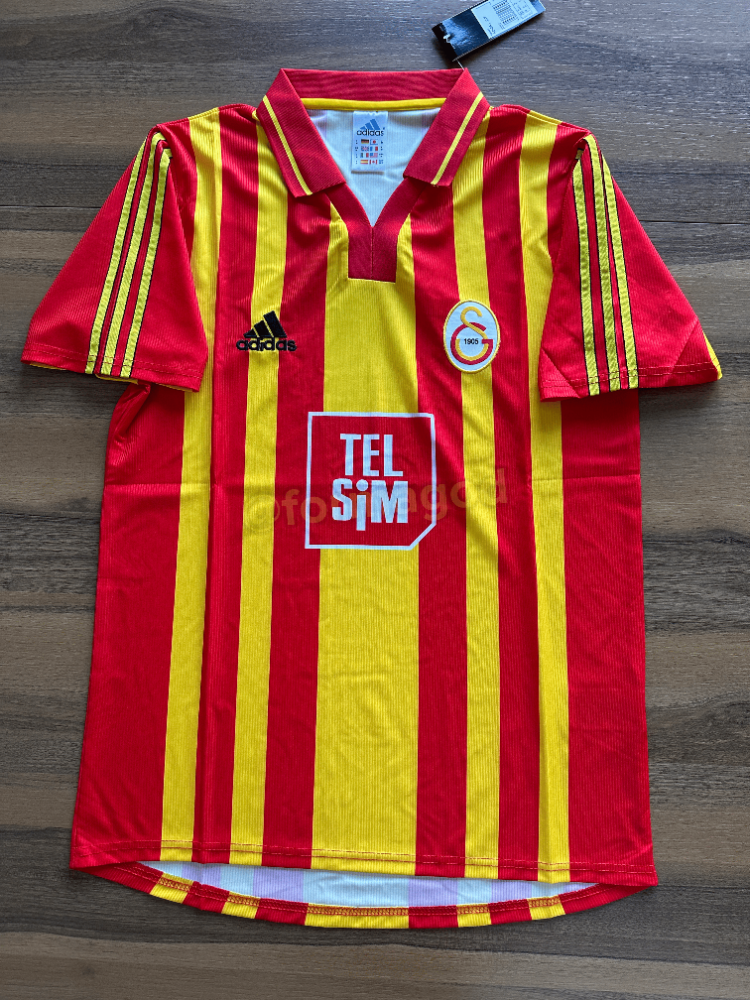 Galatasaray 2000/2001 Retro Premium Kalite İç Saha Forma