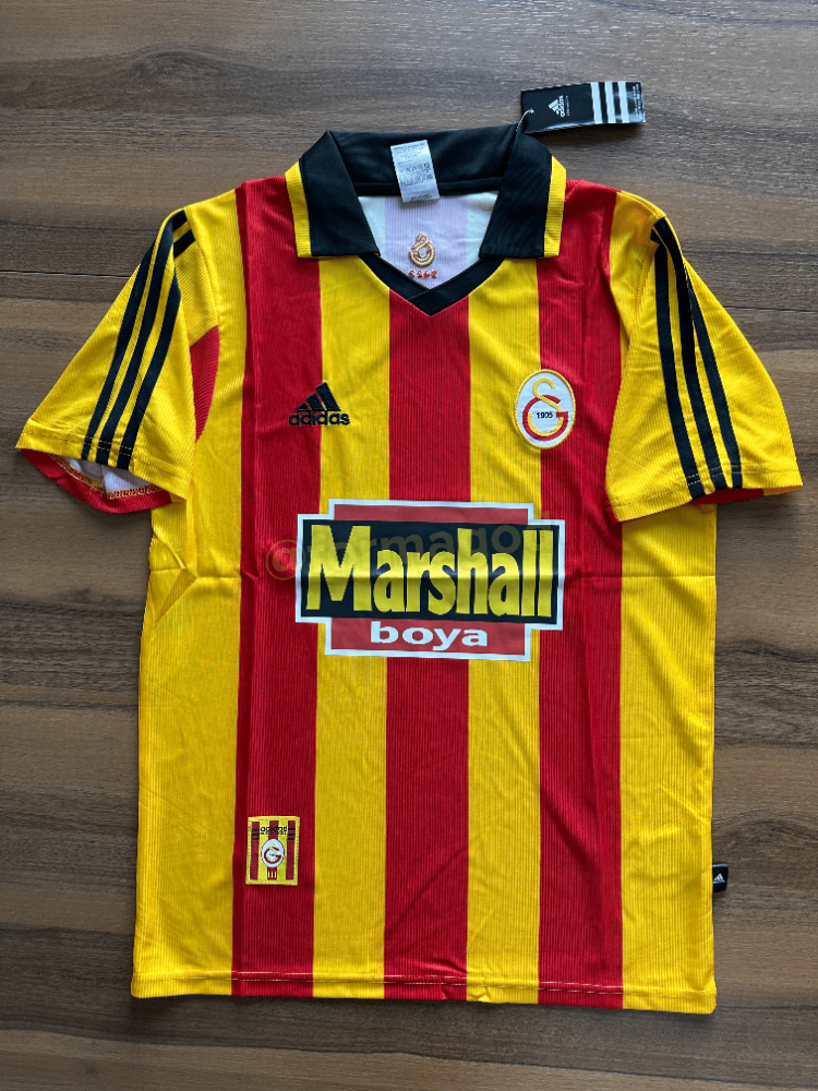 Galatasaray 1999/2000 Retro Premium Kalite İç Saha Forma