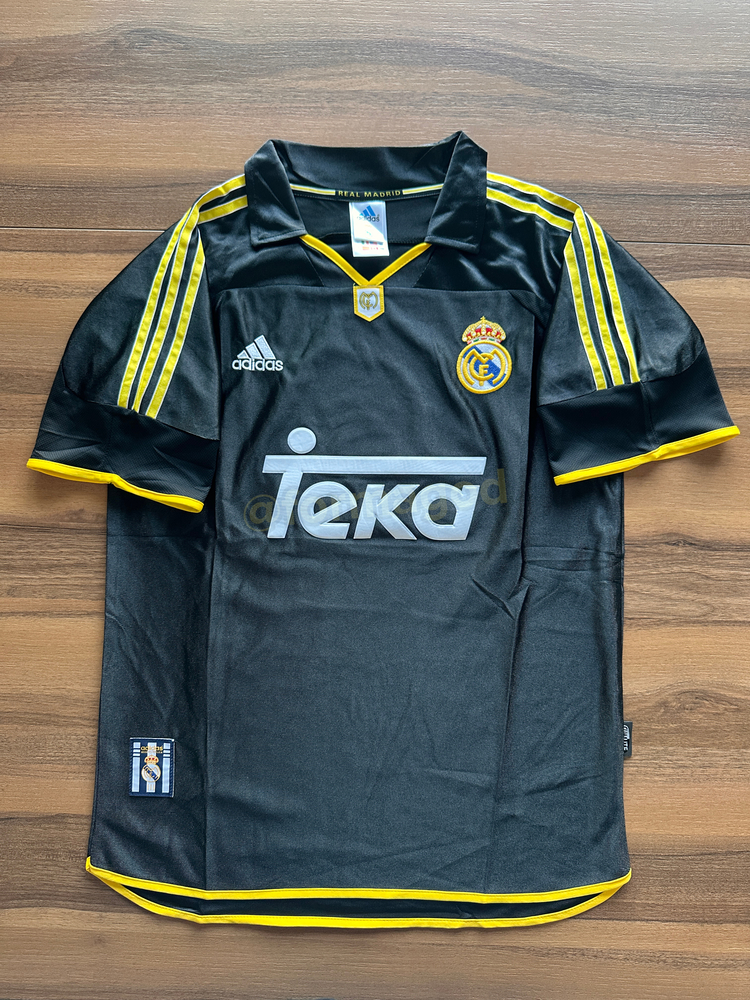 Real Madrid 1999/2000 Retro Premium Kalite Deplasman Forma